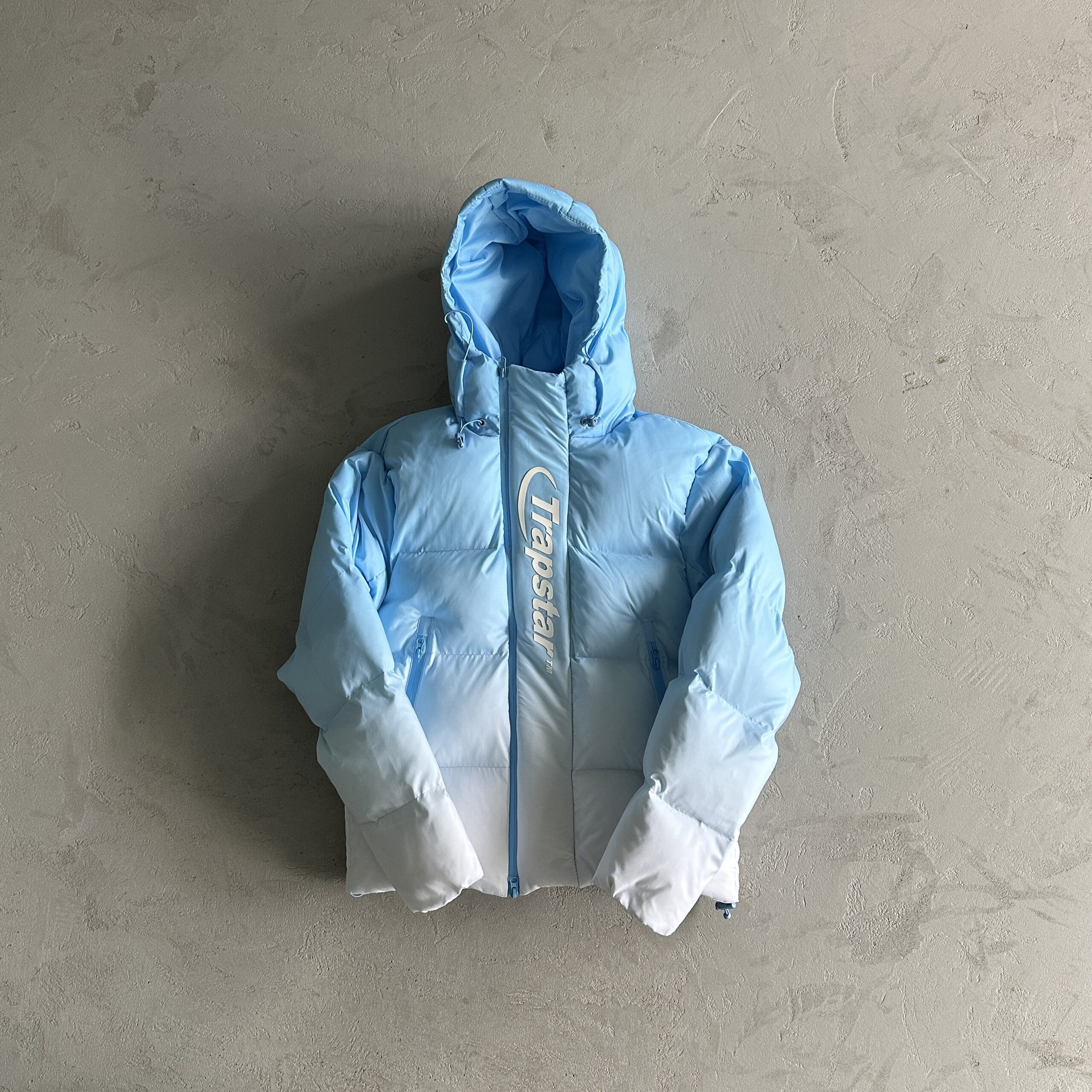 Decoded 2.0 Hooded Puffer Cashmere Blue Gradient Jacket